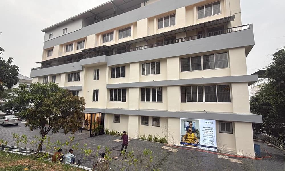 KITES Senior Care building exterior, Kakkanad